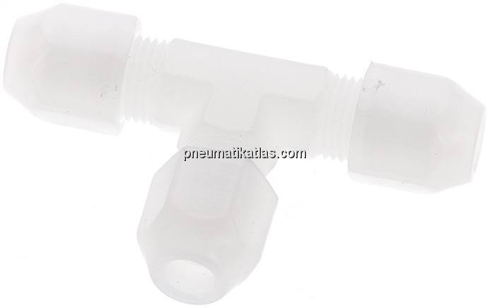 T-Schlauchverbindung 6x4mm, PVDF (FDA)