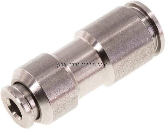 Gerader Steckanschluss 6mm, IQS-Edelstahl