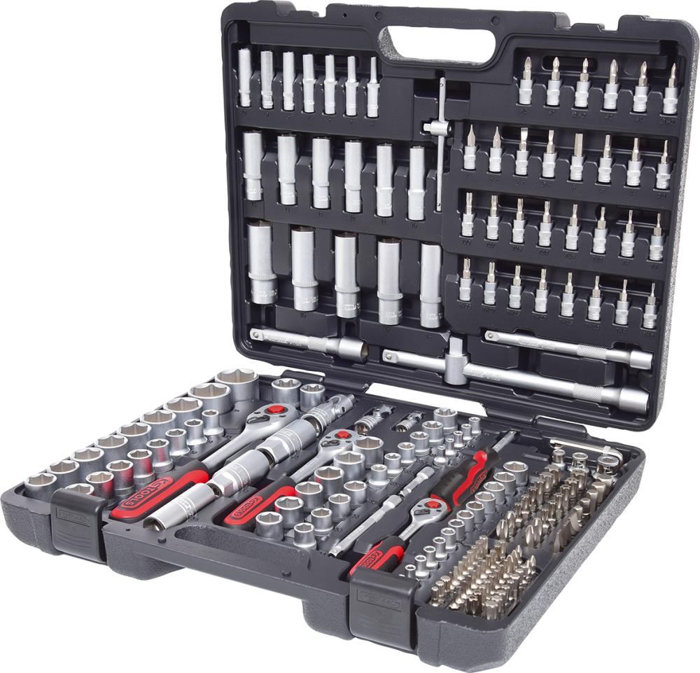 Steckschlüssel-Garnitur 1/4"+3/8"+1/2" 195-teilig KS Tools Steckschlüssel-Garnitur 1/4"+3/8"+1/2" 195-teilig KS Tools
