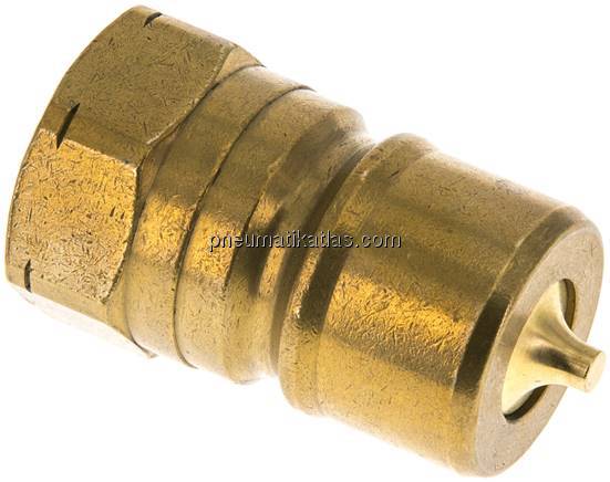 Hydraulikkupplung ISO 7241-1B, Stecker, NPT 3/4"(IG),Messing