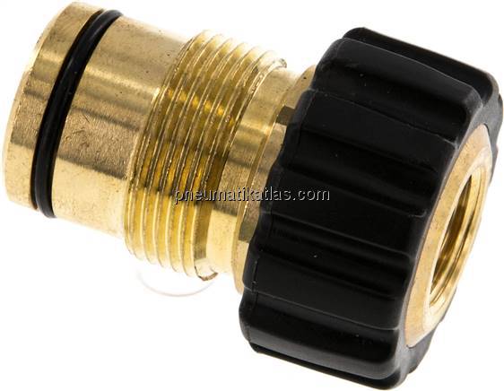 Waschgeräte-Adapter M 27x1,5 (AG) - G 3/8" (IG)