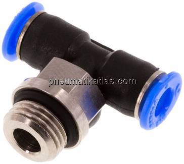 T-Steckanschluss G 1/8"-4mm, IQS-Mini T-Steckanschluss G 1/8"-4mm, IQS-Mini