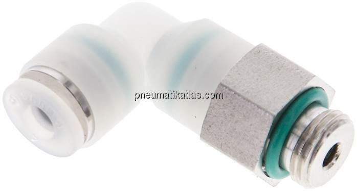 Winkel-Steckanschluss G 1/8"-4mm, IQS-ES LE/IQS-PVDF