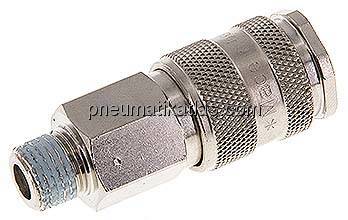 Kupplungsdose (ARO/ORION) R 1/4"(AG), Kugelverriegelung Kupplungsdose (ARO/ORION) R 1/4"(AG), Kugelverriegelung