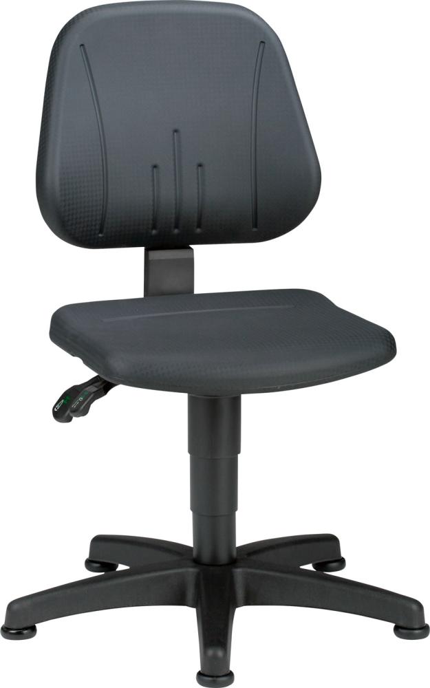 Artikelhauptbild Bimos Arbeitsstuhl 9650-2000 Unitec 1 Sitzhöhe 440-620 mm mit Gleiter, Integralsch.