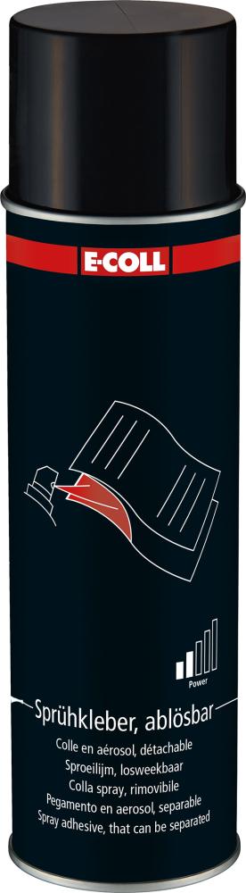 Sprühkleber, ablösbar 500 ml transparent E-COLL