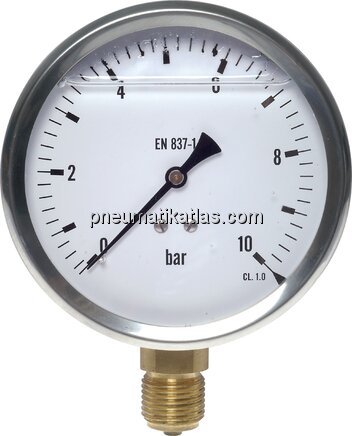 Exemplarische Darstellung: Glycerin-Manometer senk