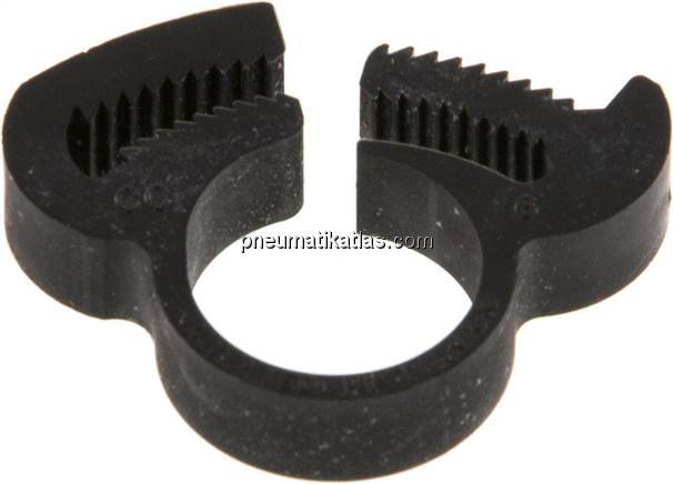 Schnapp-Schlauchschelle, Nylon, 11,3 - 13,4mm