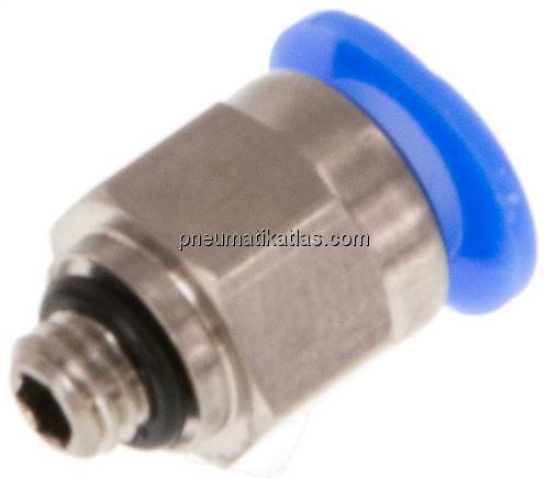 Gerader Steckanschluss M 5-6mm, IQS-Mini Gerader Steckanschluss M 5-6mm, IQS-Mini