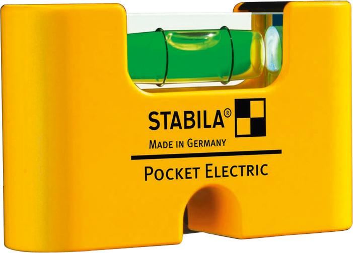 Mini-Wasserwaage Pocket Electric 7cm SB Stabila Mini-Wasserwaage Pocket Electric 7cm SB Stabila