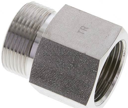 Aufschraub-Schneidringverschr. G 1"-25 S (M36x2), ohne Mutter & Schneidring, 1.4 Aufschraub-Schneidringverschr. G 1"-25 S (M36x2), ohne Mutter & Schneidring, 1.4