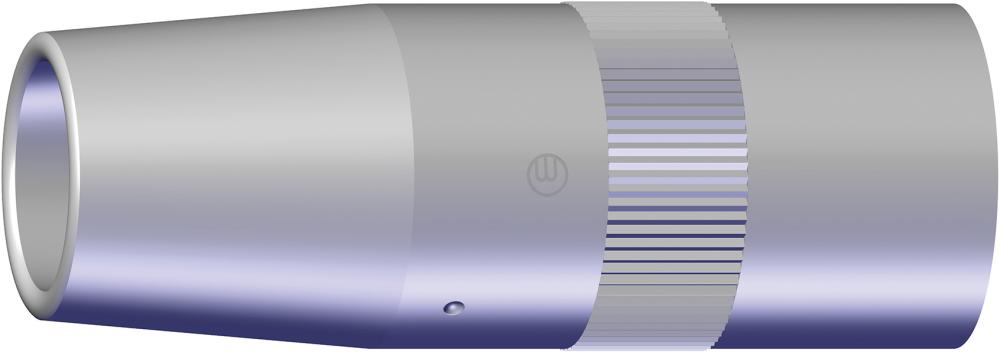 Gasdüse konisch R22x1/8 NW16 L66 NI Typ WT 540 kpl.