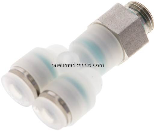 Y-Steckanschluss G 1/8"-4mm, IQS-PVDF