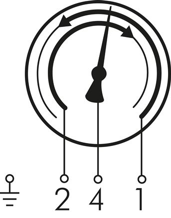 Schaltsymbol: Zweifachkontakt Nr. 12: Der 1. Konta