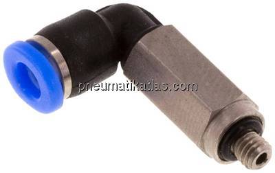 Winkel-Steckanschluss, lang M 3-3mm, IQS-Mini Winkel-Steckanschluss, lang M 3-3mm, IQS-Mini