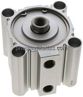 Kompaktzylinder, doppeltwirkend, Kolben 80mm, Hub 30mm Kompaktzylinder, doppeltwirkend, Kolben 80mm, Hub 30mm