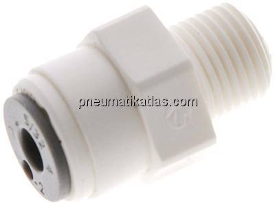 Gerader Steckanschluss R 1/8"-5/32" (3,97 mm), IQS-LE (EPDM-Dichtung)