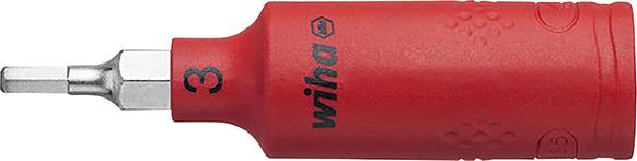 Schraubendrehereinsatz 1/4" Innensechskant VDE 8x65mm Wiha