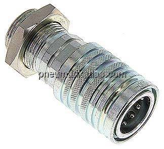Schott-Steckkupplung ISO7241-1A, Muffe Baugr.3, 20 S (M30x2)