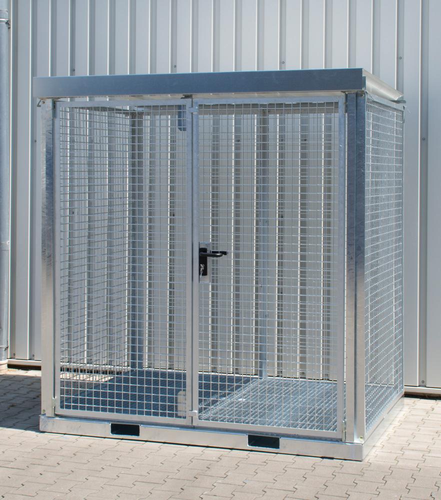 Gasflaschen-Container 2115x1570x2260 mm