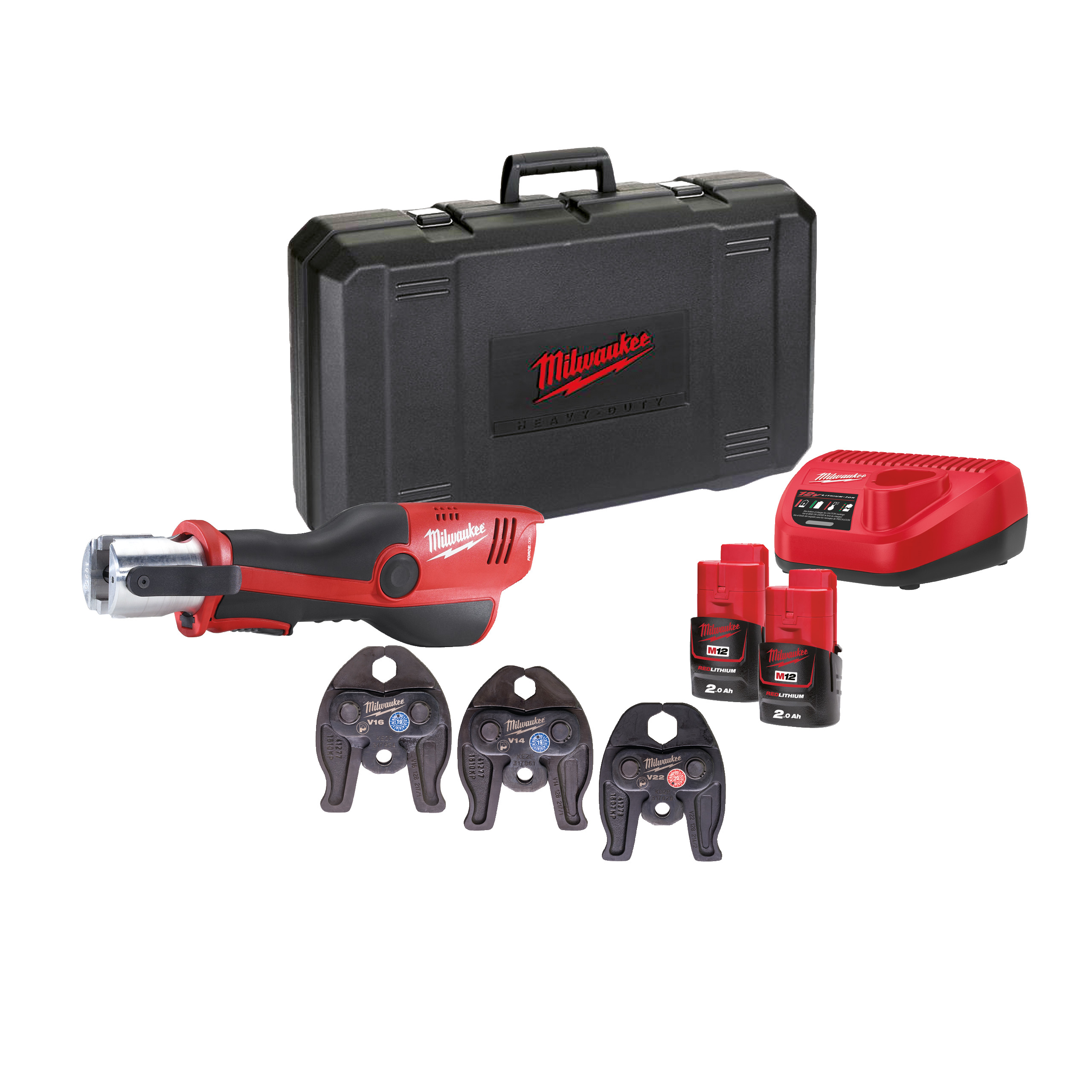 M12HPT 202C V SET2 Akku Presswerkzeug
