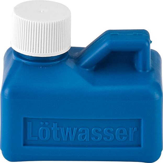 Lötwasserflasche blau 125 ml