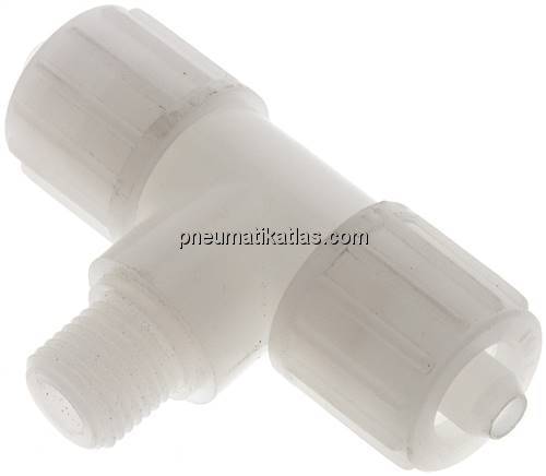 T-Verschraubung G 1/4"-12x6mm, PVDF