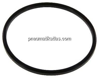 Dichtung (Milchgewinde) DN 125, EPDM (schwarz), 130x142x7mm Dichtung (Milchgewinde) DN 125, EPDM (schwarz), 130x142x7mm