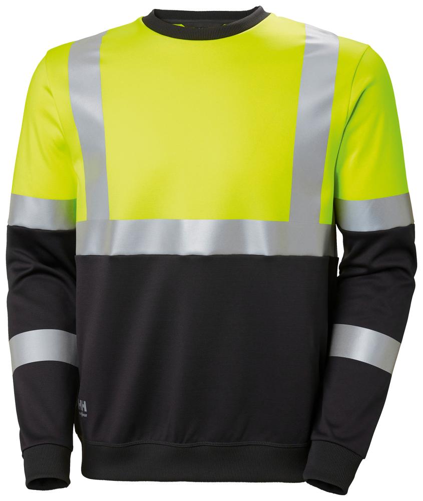 Warn-Sweatshirt, gelb, Gr.2XL Warn-Sweatshirt, gelb, Gr.2XL