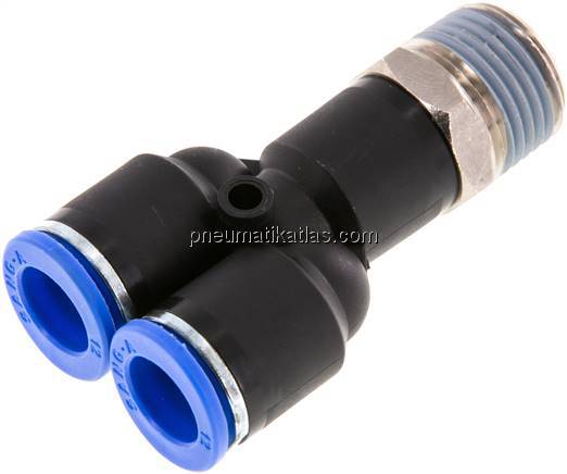 Y-Steckanschluss R 1/2"-12mm, IQS-Standard