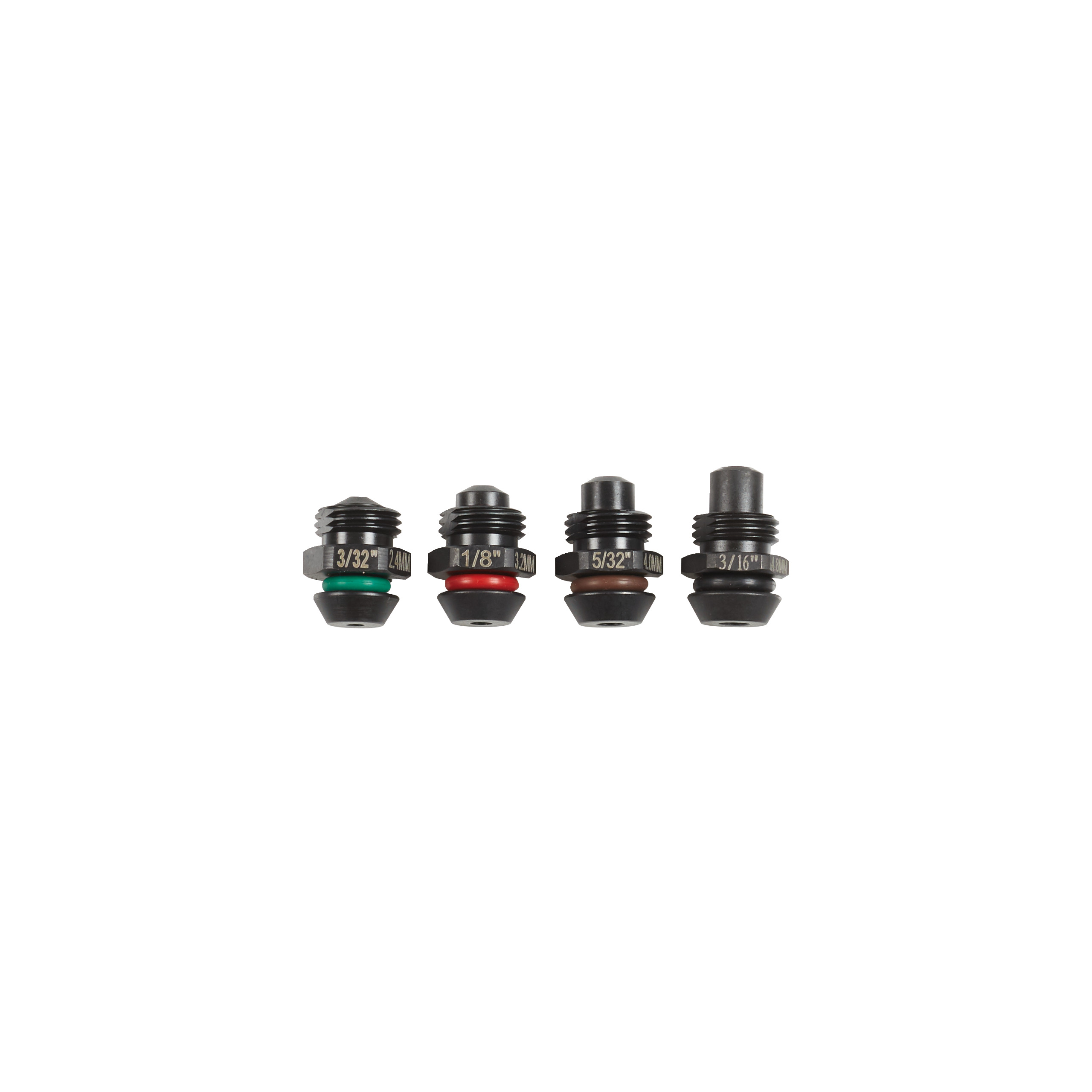 Mundstücke 2,4 mm, 3,2, mm, 4,0 mm 4,8 mm für M12 BPRT