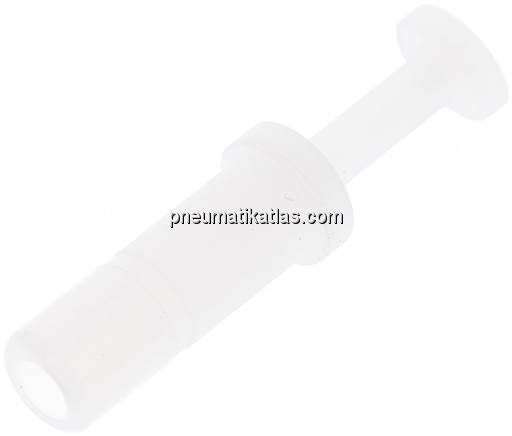 Verschlussstopfen für 8mm Steckanschlüsse, IQS-PVDF