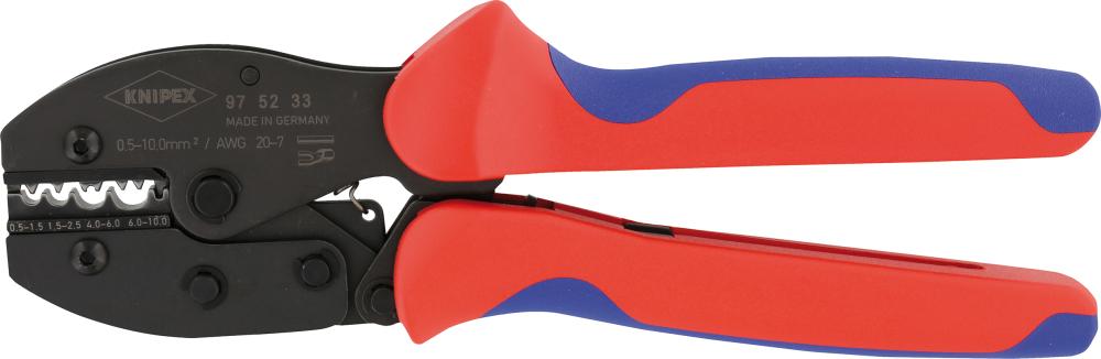 Crimp-Hebelzange 975233 0,5-10qmm unisoliert KNIPEX Preciforce