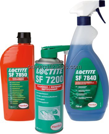 Exemplarische Darstellung: Loctite Reiniger