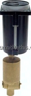 Metallbehälter mit Sichtrohr automatisch (Anbauautomat), Kombi 2