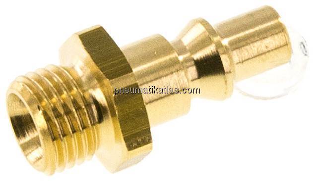 Kupplungsstecker (ARO/ORION) G 1/4"(AG), Messing Kupplungsstecker (ARO/ORION) G 1/4"(AG), Messing