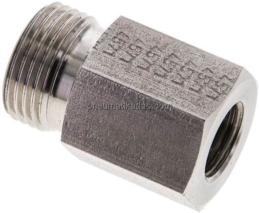 Aufschraub-Schneidringverschr. G 1/4"-12 S (M20x1,5), ohne Mutter & Schneidring,