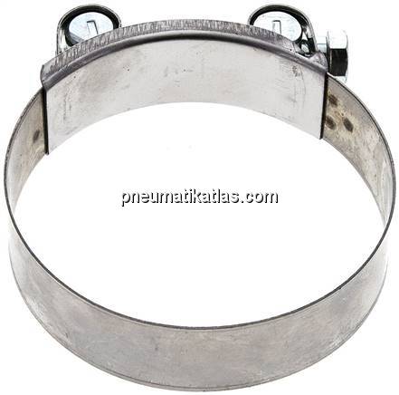 24mm Eco-Gelenkbolzenschelle, 86 - 91mm, 1.4016 (W2) 24mm Eco-Gelenkbolzenschelle, 86 - 91mm, 1.4016 (W2)