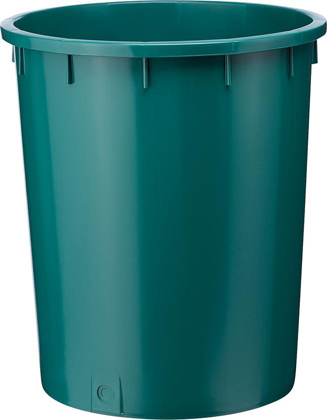 Kunststoff-Tonne grün Inhalt: 150 Liter