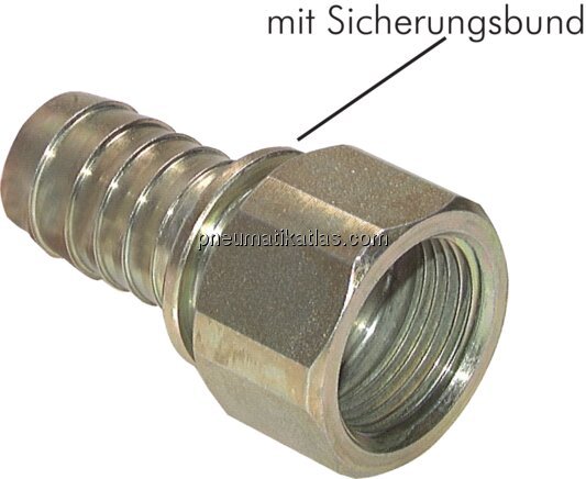 Exemplarische Darstellung: Aufschraubschlauchtülle