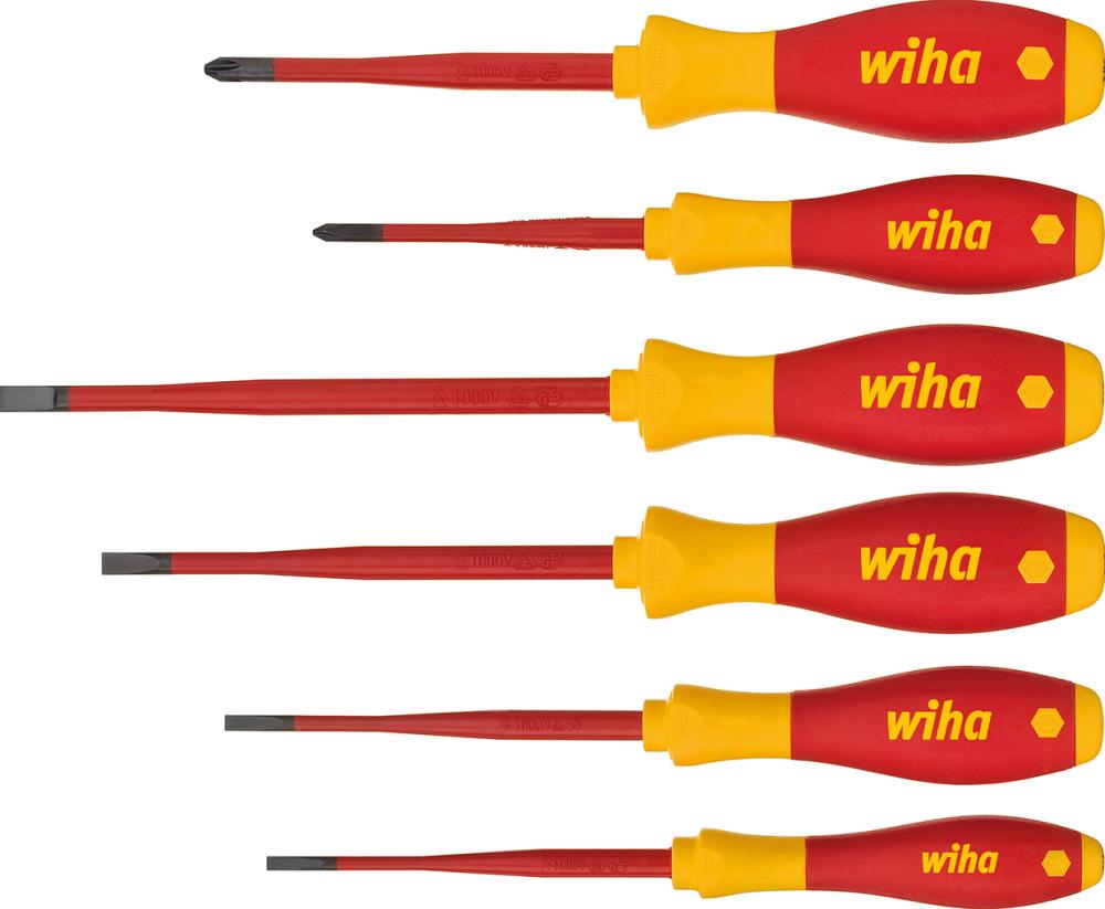 Schraubendreher-Satz VDE 6tlg. slimFix PH Wiha