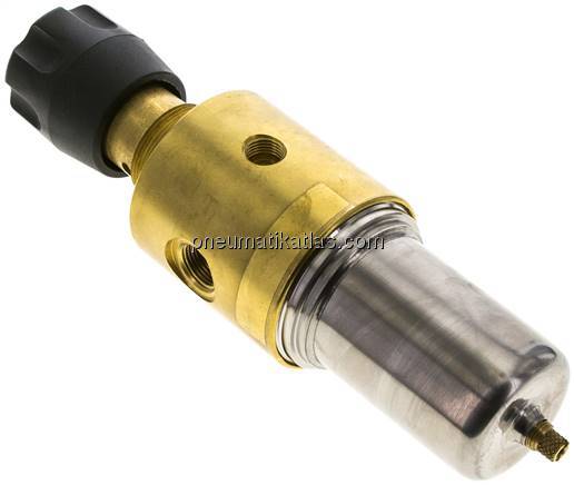 Filterregler, Messing, G 3/8", 0,1 - 1,5bar (Standard)