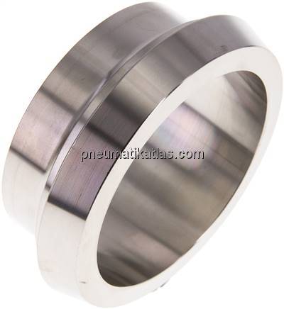 Kegelstutzen (Milchgewinde) 86mm Kegel-70,0mm, 1.4404