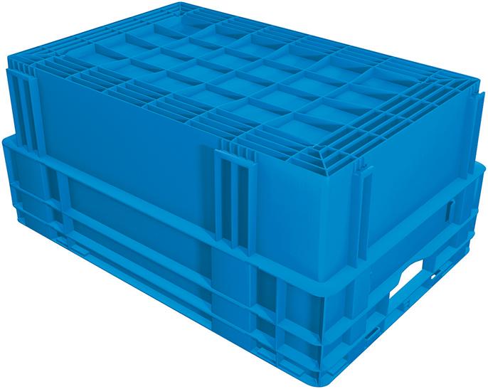 Drehstapelbehälter DTK 600x400x420 mm blau LA-KA-PE