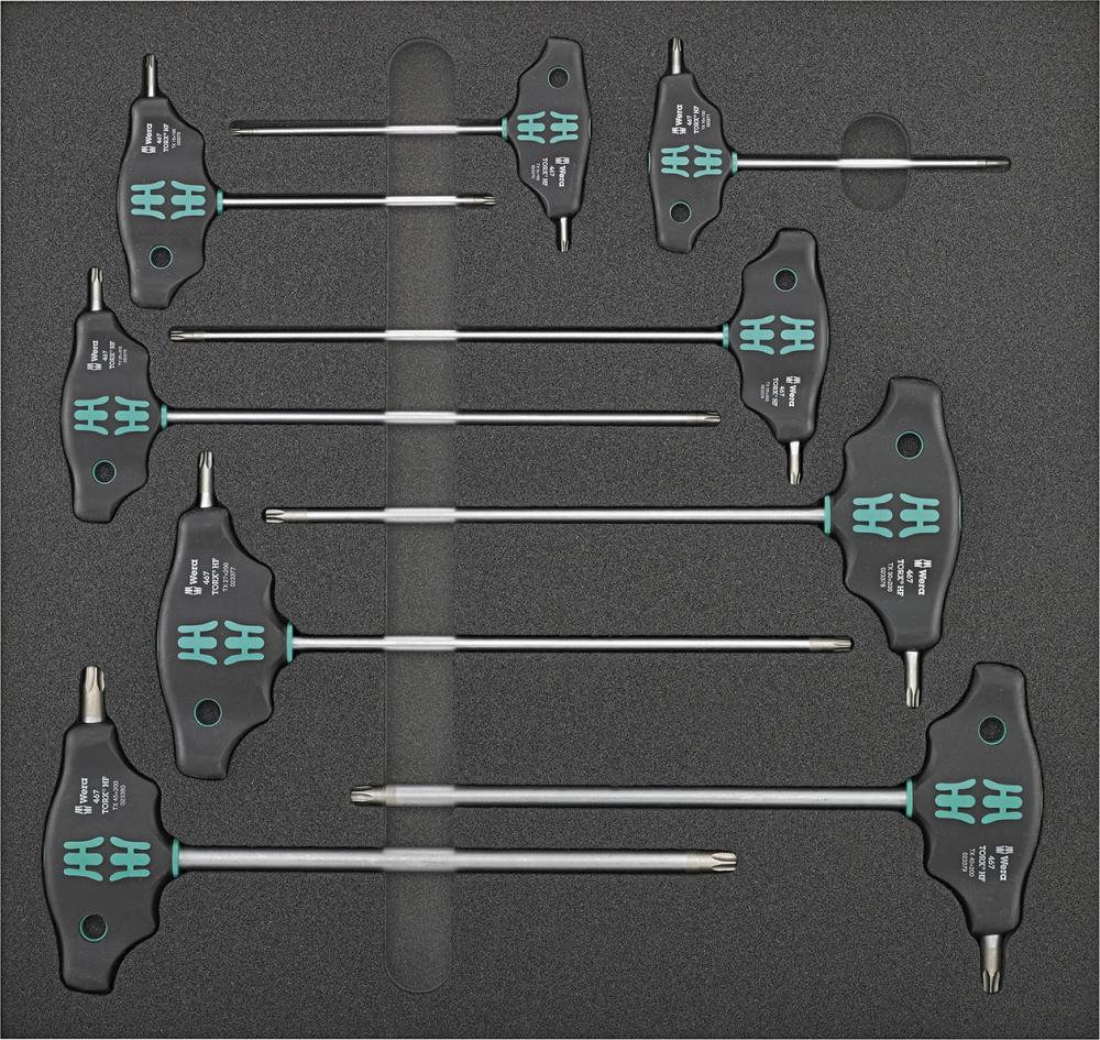 Werkzeugmodul 2/3 T-Griff Torx Wera