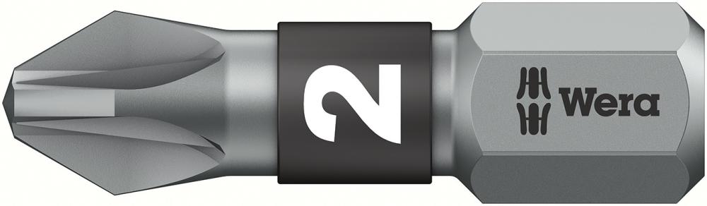 Bit BiTorsion 1/4" DIN 3126 C6,3 PZ2x25mm Wera Bit BiTorsion 1/4" DIN 3126 C6,3 PZ2x25mm Wera