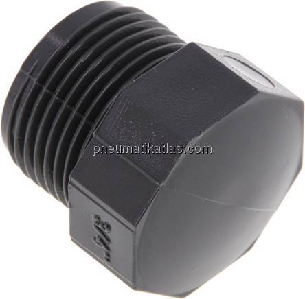 Verschlussstopfen, PVC-U, G 3/4"