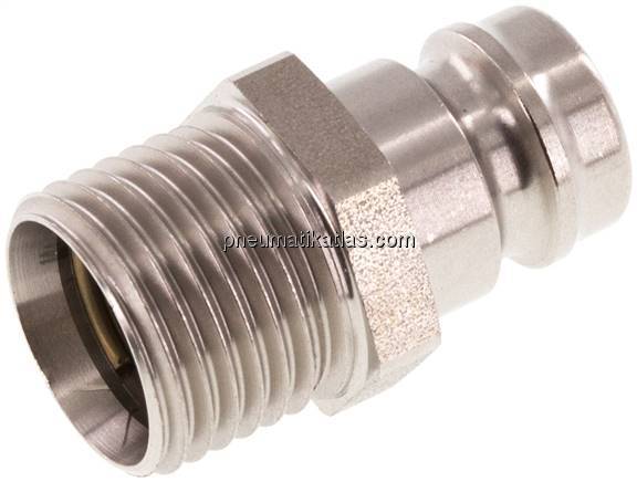 Temperierkupplungsstecker 13mm Zapfen,M 16x1,5(AG)