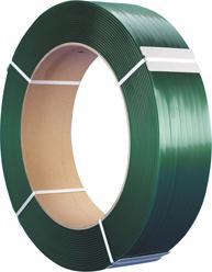 PET Kst.-Band grün 13x0,6 mm, Rolle a 2500 m