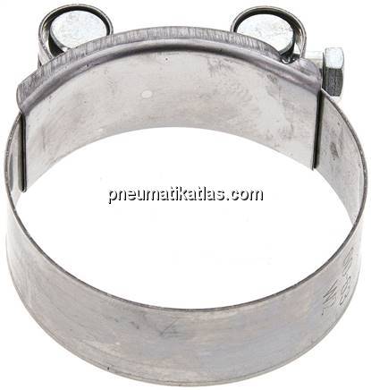 22mm Eco-Gelenkbolzenschelle, 60 - 63mm, 1.4016 (W2) 22mm Eco-Gelenkbolzenschelle, 60 - 63mm, 1.4016 (W2)